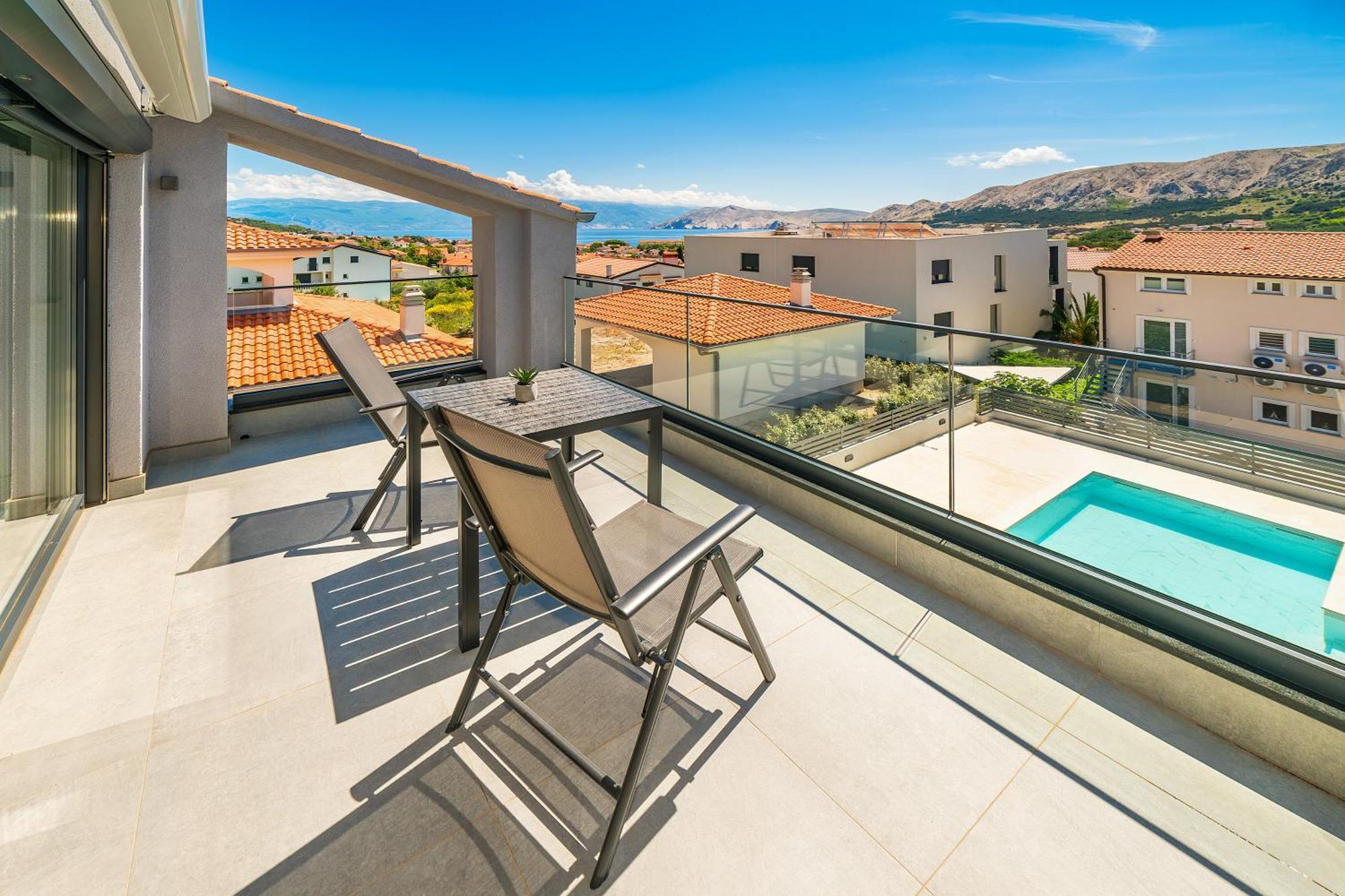 Poolside Apartments Anabella Baška Esterno foto